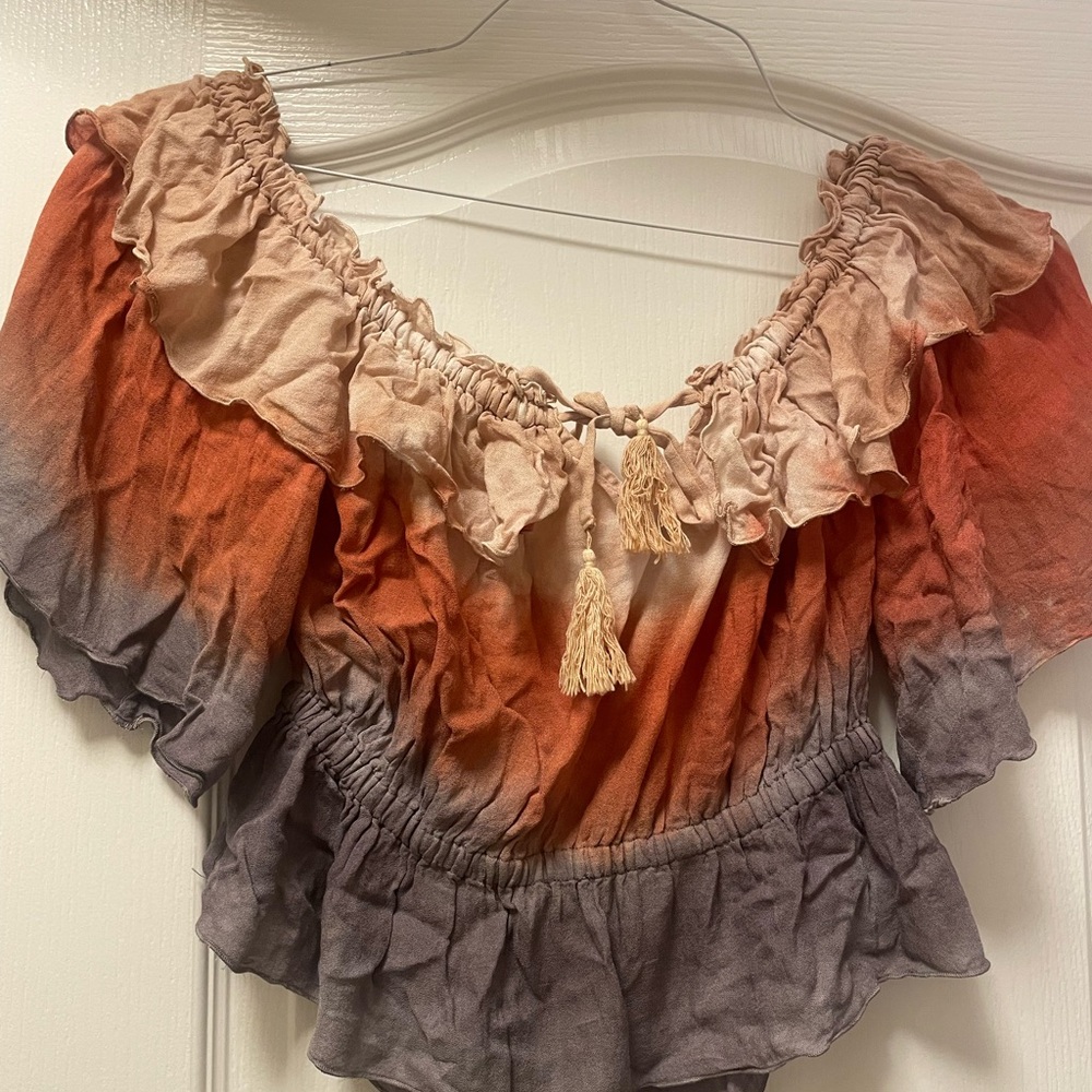 Chaser off shoulder crop top NWT